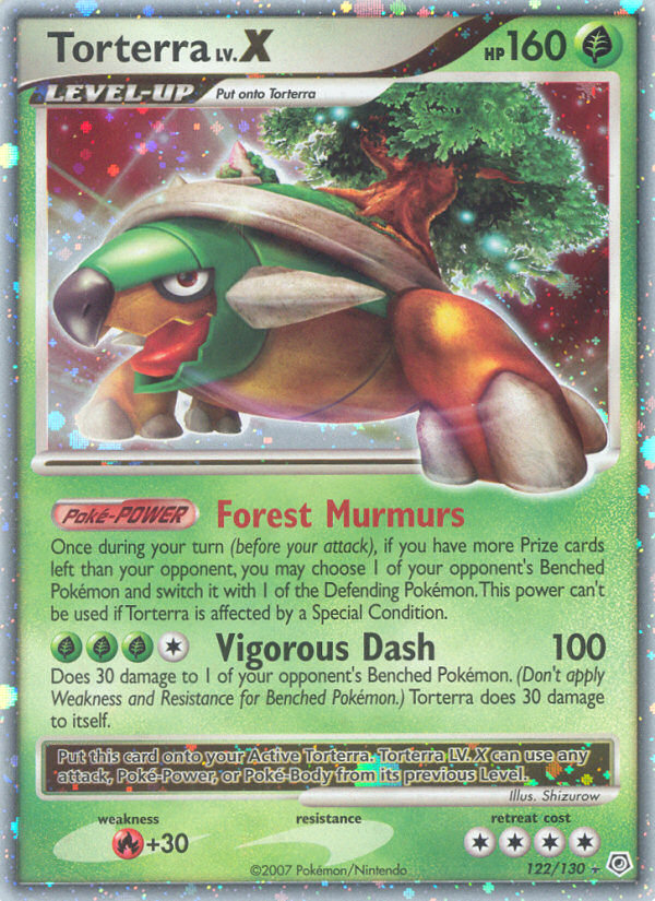 Diamond & Pearl Torterra LV. X #122/130